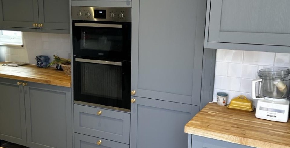 New Langdale Kitchen in Providence Blue, Petersfield, 2025