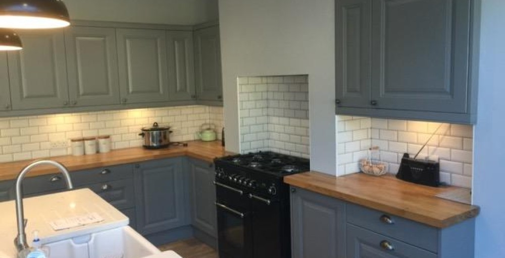 Single storey extension build with a beautiful new kitchen